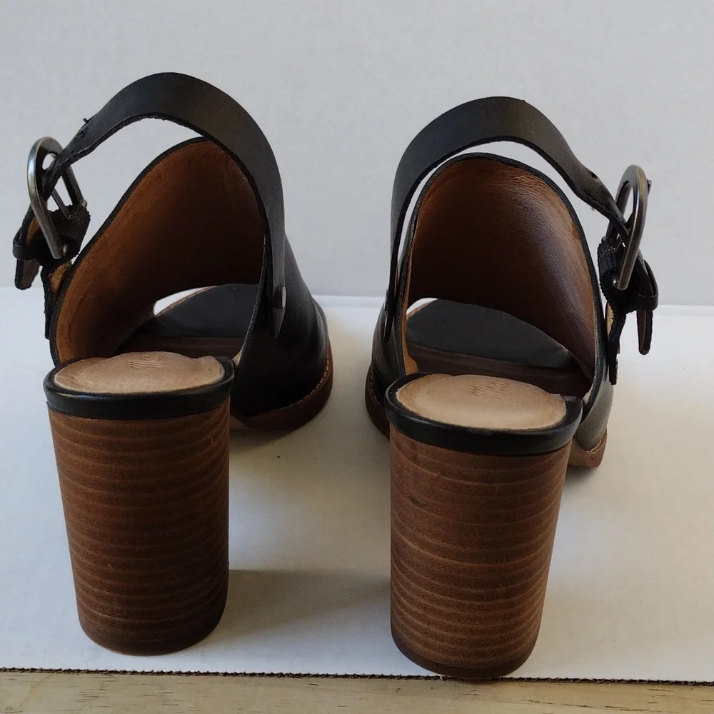 Madewell, square heel sandals,6.5 - Picture 4 of 11